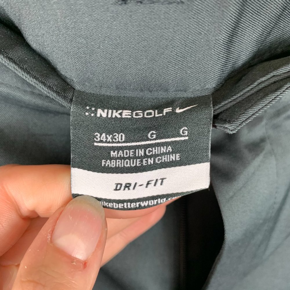Nike Golf Dri-Fit Solid Pants Black Size 34 - Picture 7 of 7